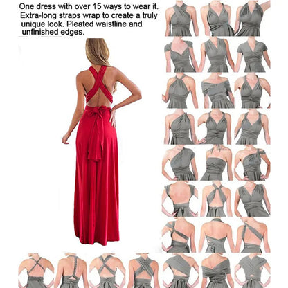 Infinity Dress - Versatile And Sexy Strap Wrap Dress